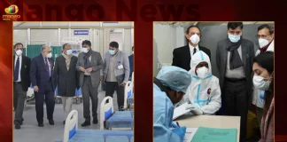 Union Health Minister Mansukh Mandaviya Reviews Covid Mock Drill at Safdarjung Hospital, Mansukh Mandaviya Delhi Today,Mango News, Mango News Telugu, Union Health Minister Mansukh Mandaviya, Union Health Minister Mansukh Mandaviya Reviews on Covid Mock Drill, mansukh mandaviya on covid cases,safdarjung hospital,mansukh mandaviya news, mock drill at all covid hospitals