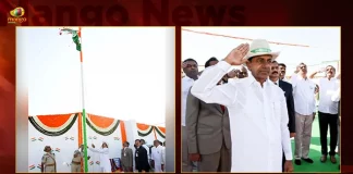 74rd Republic Day Telangana CM KCR has Unfurled the National Flag at Pragati Bhavan,74rd Republic Day Telangana,CM KCR has Unfurled,National Flag at Pragati Bhavan,Mango News,Mango News Telugu,Republic Day,Decision on Republic Day Celebrations,Telangana Government's Decision,Republic Day Celebrations,Will Be Taken Into Consideration By The Central,Governor Tamilisai,Republic Day In India,Republic Day In Telangana,India Republic Day 2023,First Republic Day Of India,Republic Day Celebration In Hyderabad,Republic Day Events In Hyderabad,Republic Day Celebrations In India