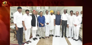 CM KCR Organised Breakfast Dinner for CM's Kejriwal pinarayi Vijayan Bhagwant Mann National Leaders at Pragati Bhavan,CM KCR Organised Breakfast Dinner, for CM's Kejriwal, pinarayi Vijayan, Bhagwant Mann, National Leaders at Pragati Bhavan,Mango News,Mango News Telugu,Telangana Govt,World Economic Forum,CM KCR News And Live Updates, Telangna Congress Party, Telangna BJP Party, YSRTP,TRS Party, BRS Party, Telangana Latest News And Updates,Telangana Politics, Telangana Political News And Updates