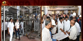 Minister Talasani Srinivas Inspected the Works of Vijaya Telangana Mega Dairy Plant at Raviryal Ranga Reddy District,Minister Talasani Srinivas,Inspected the Works,Vijaya Telangana Mega Dairy,Vijaya Telangana Mega Dairy Plant,Mega Dairy Plant,Raviryal Ranga Reddy,Raviryal Ranga Reddy District,Mango News,Mango News Telugu,Telangana Govt,World Economic Forum,CM KCR News And Live Updates, Telangna Congress Party, Telangna BJP Party, YSRTP,TRS Party, BRS Party, Telangana Latest News And Updates,Telangana Politics, Telangana Political News And Updates