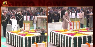 President Droupadi Murmu and PM Modi Pay Tributes To Mahatma Gandhi at Raj Ghat on His Death Anniversary,President Droupadi Murmu,PM Modi Pay Tributes,Tributes To Mahatma Gandhi,Mahatma Gandhi Death Anniversary,Mango News,Mango News Telugu,Father of the Nation,Mahatma Gandhi,Mahatma Gandhi Death Anniversary,National Politics News,National Politics And International Politics,National Politics Article,National Politics In India,National Politics News Today,National Post Politics,Nationalism In Politics,Post-National Politics,Indian Politics News,Indian Government And Politics,Indian Political System,Indian Politics 2023,Recent Developments In Indian Politics,Shri Narendra Modi Politics,Narendra Modi Political Views,President Of India,Indian Prime Minister Election