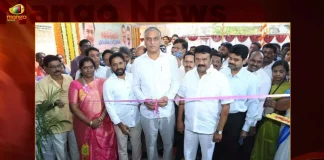 Telangana Health Minister Harish Rao Starts The Second Phase of Kanti Velugu program at Ameerpet Hyderabad,Telangana Health Minister Harish Rao,Second Phase of Kanti Velugu program, Kanti Velugu Ameerpet Hyderabad,Mango News,Mango News Telugu,Minister Harish Rao,Kanti Velugu Programme,Kanti Velugu-2 Programme,Kanti Velugu Programme Telangana,Telangana Kanti Velugu Programme,Kanti Velugu Programme Latest News and Updates,Kanti Velugu News and Live Updates,CM KCR News And Live Updates, Telangna Congress Party, Telangna BJP Party, YSRTP,TRS Party, BRS Party, Telangana Latest News And Updates,Telangana Politics, Telangana Political News And Updates,Telangana Minister KTR