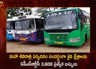 APSRTC To Run 3800 Special Buses For Maha Shivratri Festival on February 18 and 19 For Devotees,APSRTC,APSRTC Festive Discount,APSRTC Discount For Commuters,Mango News,Mango News Telugu,APSRTC Latest News and Updates,APSRTC Announces Festival Discount,APSRTC Special Fares,APSRTC Sankranti Fares 2023,APSRTC Sankranti Fares,Sankranti Fares 2023,APSRTC Online Booking,Apsrtc Bus Timings Today,Book APSRTC Bus Tickets,Andhra Pradesh State Road Transport Corporation
