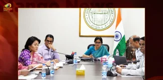 CS Santhi Kumari held Video Conference with District Collectors on Kanti Velugu Podu Lands Haritha Haram Today,CS Santhi Kumari held Video Conference,Telangana District Collectors,Kanti Velugu, Podu Lands, Haritha Haram,Mango News,Mango News Telugu,CM KCR News And Live Updates, Telangna Congress Party, Telangna BJP Party, YSRTP,TRS Party, BRS Party, Telangana Latest News And Updates,Telangana Politics, Telangana Political News And Updates