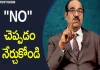 Dr Bv Pattabhiram Says One Should Learn To Say No To Others In The Some Aspects, Dr Bv Pattabhiram Says Learn To Say No, Dr Bv Pattabhiram Some Aspects To Say No,One Should Learn To Say No To Others, Mango News, Mango News Telugu, Bv Pattabhiram,Dr Bv Pattabhiram,Psychologist,Personality Development