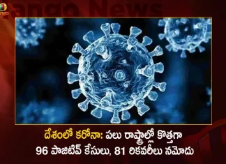 India Corona Updates 96 New Positive Cases 1 Death Reported in the Last 24 Hours,81 Covid Recoveries,Covid Last 24 Hours, 96 People Tested Positive,Coronavirus In India,Mango News,Mango News Telugu,Covid In India,Covid,Covid-19 India,Covid-19 Latest News And Updates,Covid-19 Updates,Covid India,India Covid,Covid News And Live Updates,Carona News,Carona Updates,Carona Updates,Cowaxin,Covid Vaccine,Covid Vaccine Updates And News,Covid Live
