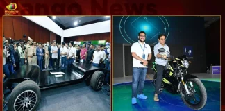 Minister KTR Inaugurates Hyderabad E-Motor Show 2023 held as Part of Annual Hyderabad E-Mobility Week,Auto Expo Hyderabad 2023,Upcoming Auto Expo In Hyderabad,Auto Expo Hyderabad 2022,Mango News,Mango News Telugu,Hitex Exhibition Center Events,Upcoming Exhibitions In Hyderabad 2022,E Vehicles In India,Top Electric Cars In India,Electric Car Company In India,Hyder E Motors,Hyderabad E Bike Showroom Fire,Hyderabad Motor,E Bike Showroom In Hyderabad