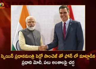 PM Modi Speaks to his Spanish Counterpart Pedro Sanchez on Phone,Current President Of Spain,Pedro Sanchez,Pedro Sánchez,Spain Government,Spain Pm Announcement,Spain Pm Pedro Sanchez,Spain Pm Sanchez,Spain Pm Twitter,Spain President,Spain's Pm,Spanish Pm,Vice President Of Spain,Spain President Daughter,Mango News,Mango News Telugu,National Politics News Today,National Post Politics,Nationalism In Politics,Post-National Politics,Indian Politics News,Indian Government And Politics,Indian Political System,Indian Politics 2023,Recent Developments In Indian Politics,Shri Narendra Modi Politics,Narendra Modi Political Views,President Of India,Indian Prime Minister Election