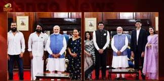 Several Kannada Film Stars and Sportspersons Meets PM Narendra Modi in Bengaluru,PM Modi Meets Kannada Actors,Mango News,National Politics News,National Politics And International Politics,National Politics Article,Mango News Telugu,National Politics In India,National Politics News Today,National Post Politics,Nationalism In Politics,Post-National Politics,Indian Politics News,Indian Government And Politics,Indian Political System,Indian Politics 2023,Recent Developments In Indian Politics,Shri Narendra Modi Politics,Narendra Modi Political Views,President Of India,Indian Prime Minister Election
