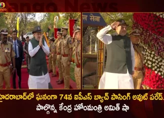 Union Home Minister Amit Shah Participates in Passing Out Parade of 74 RR IPS Batch in Hyderabad,Union Home Minister Amit Shah,National Politics News,National Politics And International Politics,National Politics Article,Mango News,Mango News Telugu,National Politics In India,National Politics News Today,National Post Politics,Nationalism In Politics,Post-National Politics,Indian Politics News,Indian Government And Politics,Indian Political System,Indian Politics 2023,Recent Developments In Indian Politics,Shri Narendra Modi Politics,Narendra Modi Political Views,President Of India,Indian Prime Minister Election