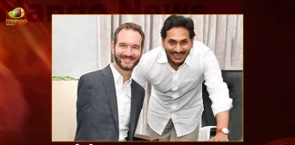 World Famous Motivational Speaker Nick Vujicic Meets CM YS Jagan Today at Tadepalli,Motivational Speaker Nick Vujicic,Nick Vujicic Meets CM YS Jagan,Nick Vujicic Story,Nick Vujicic Wife,Nick Vujicic Book,Mango News,Mango News Telugu,Nick Vujicic Children,Nick Vujicic Quotes,Nick Vujicic Biography,Nick Vujicic,Nick Vujicic Family,Nick Vujicic Net Worth,Nick Vujicic Pronunciation,Nick Vujicic Videos,Nick Vujicic Achievements,Nick Vujicic Swimming,Pastor Nick Vujicic,Video Nick Vujicic