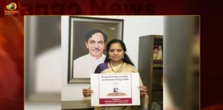 BRS MLC Kalvakuntla Kavitha Released Poster Regarding The Movement For Womens Bill,BRS MLC Kalvakuntla Kavitha,Kavitha Released Poster For Womens Bill,The Movement For Womens Bill,Mango News,Mango News Telugu,Women Reservation Bill is very special,K Kavithas hunger strike,Women's bill,BRS Party,Kalavakuntla Kavitha News,BRS MLC Kalvakuntla Kavitha Latest News,Movement For Womens Bill News Today,Wont Rest Till Parliament Passes,MLC Kavitha Womens Bill News Today