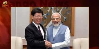 Foxconn Chairman Young Liu Meets Pm Modi Discusses Various Topics,Foxconn Chairman Young Liu,Young Liu Meets Pm Modi,Pm Modi Chairman Young Liu Discussion,Pm Modi Discusses Various Topics,Mango News,Mango News Telugu,Indian Prime Minister Narendra Modi,Indian Pm Narendra Modi,Narendra Modi,Pm Narendra Modi, Narendra Modi Latest News And Updates, Modi Twitter Live Updates,Union Minister Amit Shah,Union Minister Rajnath Singh,Union Minister Nithin Gadkari,Union Minister Nirmala Sitharaman,National Politics, Indian Politics, Indian Political News, National Political News, Latest Indian Political News,Bjp Party, Brs Party, Aap Party,Delhi Cm Kejriwal,National Political Parties,Indian Political News Live Updates,Central Welfare Schemes, Pm Kisaan Yojana