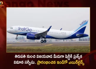 IndiGo Airlines Starts Daily Special Flight Services For Shirdi From Tirupati via Vijayawada,IndiGo Airlines Starts Daily Special Flight Services,Services For Shirdi From Tirupati via Vijayawada,IndiGo Airlines Special Services,Mango News,Mango News Telugu,IndiGo Airlines Latest News,IndiGo Special Services For Shirdi,IndiGo Special Services Latest Updates,Tirupati to Shirdi Flights,Tirupati to Shirdi Flights Latest News