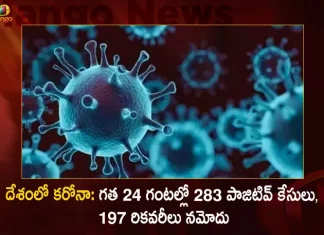 India Covid-19 Updates 283 New Positive Cases and Zero Deaths Reported in Last 24 Hours,India New Covid-19 Updates,283 New Covid 19 Positive Cases,Zero Covid Deaths Reported in Last 24 Hours,Last 24 Hours Covid Reports,Mango News,Mango News Telugu,Worldometer Coronavirus India,All India Covid 19 Cases Today,All India Covid 19 Cases Today List,Average Covid Cases Per Day In India,Covid Cases In India In Last 24 Hours Today,Covid Cases In India In Last 48 Hours Today,Covid-19 Org India,India Covid 19 Cases News