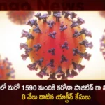 India Records 1590 New Covid-19 Positive Cases and Active Cases Tally Exceeds Again 8000,India New Covid-19 Cases,India Registers 1590 New Cases,India Active Cases Exceeds 8000,Mango News,Mango News Telugu,Coronavirus Cases In 24 Hours,Covid-19 in India,Information about COVID-19,India Covid Last 24 Hours Report,Active Corona Cases,Corona Active Cases Exceeds,Corona News,Corona Updates,Coronavirus In India,Coronavirus Outbreak,COVID 19 India,COVID 19 Updates,Covid in India,Covid Last 24 Hours Record,Covid Last 24 Hours Report,Covid Live Updates,Covid News And Live Updates,Covid Vaccine,Covid Vaccine Updates And News,COVID-19 Latest News And Updates