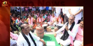 Minister Harish Rao Participates in BRS Protest at Ghatkesar Today Against LPG Cylinder Price Hike by Centre,Minister Harish Rao Participation,Harish Rao Participates in BRS Protest,BRS Protest at Ghatkesar Today,BRS Protest Against LPG Cylinder Price,LPG Cylinder Price Hike by Centre,Mango News,Mango News Telugu,TRS Party, BRS Party, Telangana Latest News And Updates,Telangana Politics, Telangana Political News And Updates,Hyderabad News,Brs Protest Ghatkesar Today,Brs Protest Ghatkesar Hyderabad,Brs Protest Ghatkesar Telangana,Ghatkesar Latest News Today