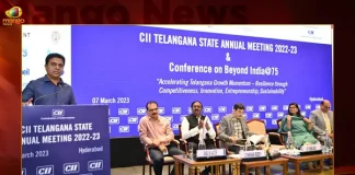 Minister KTR Delivered Inaugural Address at CII Telangana State Annual Meeting 2022-23,Minister KTR Address at CII Telangana,CII Telangana State Annual Meeting,CII Telangana State,Mango News,Mango News Telugu,Telangana State Annual Meeting 2022-23,CII Telangana State Annual Meeting 2022-23,CII Telangana,Telangana Minister KTR,Kalavakuntla Rama Rao,Telangana Ministers,Telangana IT Minister KTR,Telangana CM KCR