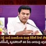 Minister KTR Sends Legal Notices to Revanth Reddy Bandi Sanjay over Dragging His Name in TSPSC Paper Leakage Issue,Minister KTR Sends Legal Notices To Revanth Reddy,Minister KTR Sends Legal Notice To Bandi Sanjay,Minister KTR over Dragging His Name in TSPSC,TSPSC Paper Leakage Issue,Mango News,Mango News Telugu,KTR issues legal notices to Revanth Reddy,KTR Latest News,TSPSC 2023 Paper Leak,TSPSC Paper Leak,TSPSC 2023 Latest News,TSPSC Latest Updates,Telangana TSPSC Live News,TSPSC Paper Leak News Updates