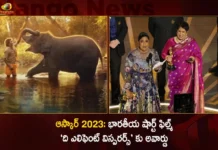 Oscar Awards 2023 Indias The Elephant Whisperers Wins Oscar for Best Documentary Short Film,Oscar Awards 2023,The Elephant Whisperers Wins Oscar,India's Best Documentary Short Film,Oscar Awards 2023 India,Mango News,Mango News Telugu,Oscars 2023,Indian film The Elephant Whisperers,Oscars 2023 Whispers Turns To Roars,The Elephant Whisperer Wins Oscar Award 2023,Academy Award for Best Documentary Short,The Elephant Whisperers Latest Updates,Oscar Awards 2023 Latest News,Oscar Awards Live Updates