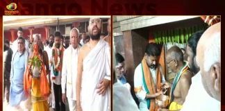 TPCC Chief Revanth Reddy Visits Kondagattu Anjanna Temple Today And Offers Special Poojas For Lord Hanuma,TPCC Chief Revanth Reddy,Revanth Reddy Visits Kondagattu,Kondagattu Anjanna Temple Today,Revanth Reddy Special Poojas For Lord Hanuma,Mango News,Mango News Telugu,Kondagattu Temple Darshan,Kondagattu Anjanna Swami Darshanam,Revanth Reddy Live News,Telangana News,Telangana Latest News And Updates