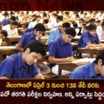 Telangana Tenth Class Examinations Will Be Held From April 3Rd To 13Th Throughout The State,Tenth Class Examinations Will Be Held From April 3Rd,Telangana Tenth Examinations From April 3Rd To 13Th,Tenth Class Throughout The State From April,Mango News,Mango News Telugu,Around 5 Lakh Students To Write Class X Exams,Ts SSC 2023,Telangana Class X Board Exams,Ts SSC Exam Date 2023,Bse Telangana SSC Hall Ticket,Ts SSC Hall Ticket 2023 Released,10Th Class Exam Time Table 2023
