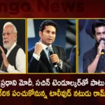 Tollywood Actor Ram Charan To Share Stage With PM Modi and Sachin Tendulkar in Delhi,Tollywood Actor Ram Charan With PM Modi,Actor Ram Charan Share Stage with Sachin Tendulkar,PM Modi and Sachin Tendulkar in Delhi,Mango News,Mango News Telugu,News That Will Give a Kick To Mega Fans,Ram Charan To Share Stage with PM Modi,Ram Charan To Speak At India Today,PM Modi and Sachin Tendulkar Latest News,Tollywood Actor Ram Charan Latest News,Indian Prime Minister Narendra Modi,PM Modi News Today,Sachin Tendulkar Latest News,Actor Ram Charan Live News