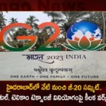 Hyderabad To Host Three-Day Second Digital Economy Working Group Meetings Of G-20 Summit From Today,Hyderabad To Host Three-Day Meetings Of G-20 Summit,Second Digital Economy Working Group Meetings,Hyderabad Group Meetings Of G-20 Summit From Today,Mango News,Mango News Telugu,Second Meeting Of G20 Digital Economy,G20 Summit 2023 Schedule,G-20 Summit 2023,Hyderabad G-20 Summit 2023,List Of G20 Summits,G20 Summit 2023 India Live,Hyderabad G20 Summit Live