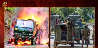 Jammu and Kashmir Five Jawans Lost Lives at Poonch District as Terrorists Attacks on Indian Army Truck,Jammu and Kashmir Five Jawans Lost Lives,Five Jawans Lost Lives at Poonch District,Terrorists Attacks on Indian Army Truck,Mango News,Mango News Telugu,NIA Team to Visit J-K's Poonch Terror Attack,Jaish Claims Attack on Soldiers in J&K's Poonch,Poonch terror attack,5 Army soldiers killed,Army releases names of soldiers killed,Hunt For Terrorists,Massive search operations underway,Jammu and Kashmir Latest News,Jammu and Kashmir Live Updates,Jammu and Kashmir Terrorists Attack News