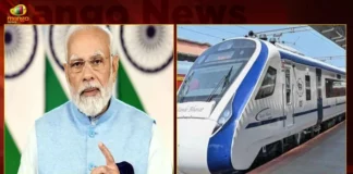 PM Modi Flags Off Rajasthans First Vande Bharat Express Train Today Which Travel Between Ajmer-Delhi,PM Modi Flags Off Rajasthans First Vande Bharat,Rajasthans First Vande Bharat Express Train,Vande Bharat Travel Between Ajmer-Delhi,Mango News,Mango News Telugu,PM Modi Flags Off Ajmer-Delhi Vande Bharat Train,Prime Minister Modi flags off Ajmer-Delhi Train,Narendra Modi Latest News and Updates,Rajasthan Vande Bharat Express News Today,Rajasthan Vande Bharat Express Latest News,Rajasthan Vande Bharat Express Live News
