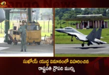 President Droupadi Murmu Takes Sortie on IAF's Sukhoi 30 MKI Fighter Jet at Tezpur Air Force Station in Assam Today,President Droupadi Murmu Takes Sortie,IAF's Sukhoi 30 MKI Fighter Jet,MKI Fighter Jet at Tezpur,Air Force Station in Assam Today,President Droupadi Murmu,Mango News,Mango News Telugu,President Droupadi Murmu Flies in Sukhoi 30,Indian President Flies in warplane,President Murmu Takes Historic Sortie,President Murmu makes Maiden Sortie in Sukhoi 30,President Droupadi Murmu Latest News,President Droupadi Murmu Latest Updates,Sukhoi 30 MKI Fighter Jet,Sukhoi 30 MKI Fighter Jet News Today