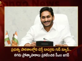 CM Jagan Announces Cash Incentives For SSC Toppers of Government Schools Students in AP,CM Jagan Announces Cash Incentives For SSC Toppers,SSC Toppers of Government Schools Students in AP,Incentives For SSC Toppers in AP,Government Schools Students in AP,CM Jagan Announces Cash Incentives,Mango News,Mango News Telugu,AP Govt To Felicitate Toppers In SSC,CM Jagan Latest News,CM Jagan Latest Updates,AP CM YS Jagan Mohan Reddy,AP CM Jagan Latest News and Live Updates,AP SSC Toppers Incentives Latest News