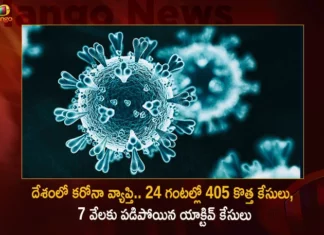 India Corona Updates Union Health Ministry Reports 405 New Infections and 7104 Active Cases in Last 24 Hrs,India Corona Updates,Union Health Ministry Reports 405 New Infections,India Corona New Infections,India 7104 Active Cases in Last 24 Hrs,India Corona Active Cases,Corona Active Cases in Last 24 Hrs,Mango News,Mango News Telugu,Corona,Corona Cases,Corona cases 2023,Corona cases in India today,Corona cases in india today live updates,Corona new updates in India,Corona updates in India 2023,Coronavirus Latest News,Coronavirus outbreak,Coronavirus Update in India