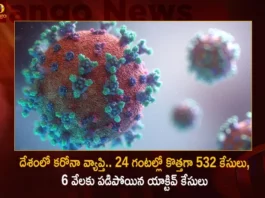India Corona Updates Union Health Ministry Reports 532 New Infections and 6168 Active Cases in Last 24 Hrs,India Corona Updates,Union Health Ministry Reports 532 New Infections,6168 Active Cases in Last 24 Hrs,Corona Active Cases in Last 24 Hrs,Mango News,Mango News Telugu,Corona, Corona Cases, Corona cases 2023, Corona cases in India today, Corona cases in india today live updates, Corona new updates in India, Corona updates in India 2023, Coronavirus Latest News, Coronavirus outbreak, Coronavirus Update in India