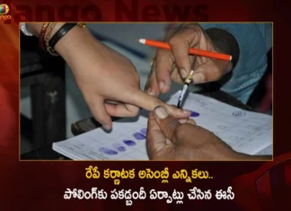 Karnataka Assembly Election 2023 Election Commission Set up All Arrangements For Tomorrows Polling,Karnataka Assembly Election 2023,Election Commission Set up All Arrangements For Tomorrows Polling,All arrangements in place to ensure free and fair polling,Mango News,Mango News Telugu,2023 Election Commission,Tomorrow Karnataka Assembly Election,Karnataka Assembly Election,Karnataka Election Live,Karnataka Election Latest News And Updates,Karnataka Election 2023 Highlights,Assembly Elections In Karnataka
