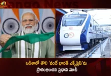 PM Modi Flags Off Odisha's First Vande Bharat Express Train Today Launches Railway Projects Worth Rs 8200 Cr,PM Modi Flags Off Odisha's First Vande Bharat Express,Odisha's First Vande Bharat Express Train Today,PM Modi Launches Railway Projects,Modi Launches Railway Projects Worth Rs 8200 Cr,Mango News,Mango News Telugu,Modi flags off Odishas first Vande Bharat,PM Modi dedicates rail projects,PM Modi Latest News,PM Modi Latest Updates,PM Modi Live News,Odishas First Vande Bharat News Today,Odisha's First Vande Bharat Live News,Indian Prime Minister Narendra Modi,Narendra modi Latest News and Updates