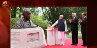 PM Modi Unveils The Bust of Mahatma Gandhi in Hiroshima Today During Japan Visit For G7 Summit,PM Modi Unveils The Bust of Mahatma Gandhi,The Bust of Mahatma Gandhi in Hiroshima Today,PM Modi During Japan Visit,PM Modi For G7 Summit,PM Modi in Hiroshima Today,Mahatma Gandhis Bust Unveiled,Mango News,Mango News Telugu,PM Modi G7 Summit Live,G7 summit LIVE updates,G7 Summit,G7 Summit 2023,G7 summit 2023 Live,G7 Summit in Japan,G7 Summit Latest News, G7 Summit Latest Updates, G7 Summit Live News, G7 Summit Quad Leaders Meet,PM Modi departs to attend the G7 summit,PM Narendra Modi Latest News,Prime Minister Narendra Modi