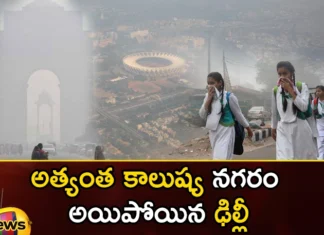 Not Only in India Delhi Is the Most Polluted City in the World,Not Only in India,Delhi Is the Most Polluted City,Most Polluted City in the World,Air Quality Index,Delhi,Swiss Group IQ Air, Most Polluted City Delhi ,Delhi Is the Most Polluted City in the World,Mango News,Mango News Telugu,Worlds Most Polluted Cities,Toxic Haze Blankets,Indias New Delhi Blanketed by Toxic Haze,Delhi Air Pollution Spikes to 100 Times,Who Health Limit,Delhi Latest News,Delhi Latest Updates,Delhi Live News