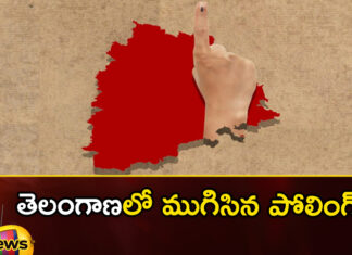 Polling is over in Telangana,Polling is over,Polling in Telangana, telangana polling , elections , brs , congress , bjp , results , telangana elections,Mango News,Mango News Telugu,Assembly Elections 2023 highlights,Telangana Politics,Telangana Assembly polls,Telangana Elections 2023,Telangana Elections Latest News,Telangana Elections Latest Updates,Telangana Polling Latest News