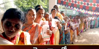 Voters flocking to exercise their right to vote,Voters flocking to exercise,exercise their right to vote,Voters flocking to vote,Telangana assembly elections, telangana elections, telangana, voters, brs, congress, bjp,Right to vote,Mango News,Mango News Telugu,Rush chokes bus and rail stns,Parties Accuse Each Other,Assembly Elections 2023 highlights,Telangana Politics,Telangana Assembly polls,Telangana Elections 2023,Telangana Elections Latest News,Telangana Elections Latest Updates,Telangana Elections Live News,Telangana polling News Today,Telangana polling Latest News