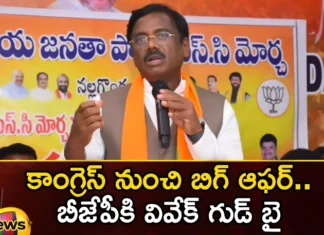 mp vivek, bjp, kishan reddy, congress, revanth reddy, telangana assembly elections