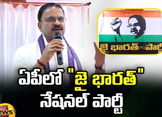 Jai Bharat National Party in AP, Jai Bharat National Party, AP Jai Bharat National Party, JD Lakshminarayana New Political Party, Former JD of CBI Lakshmi Narayana, Jai Bharat National Party In AP, Former CBI JD Who Was Nominated, Political Party, JD Lakshminarayana, JD Lakshminarayana New Party, New Political Party, Political News, AP CM, CM Jagan, Latest Political News,AP News, Mango News, Mango News