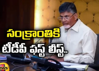 The First List Of TDP Will Come Just Then, First List Of TDP, TDP First List, AP Assembly Elections, Telugu Desam Party, TDP Candidates List, Latest TDP First List, TDP First List News, Latest TDP News, TDP, Chandra Babu Naidu, Telangana, Mango News, Mango News Telugu