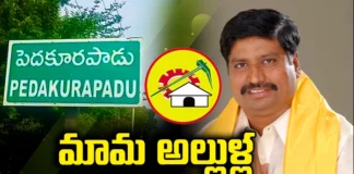 TDP flag, YCP, TDP, Janasena, Chandrababu, Pawan Kalyan,TDP ticket,Pedakurapadu TDP ticket,Namburu Shankar Rao, Kommalapati Sridhar,Bhashyam Praveen, AP Politics, AP Elections,Mango News Telugu,Mango News
