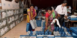 Security Is Tight At Strong Rooms, Security Is Tight, Strong Rooms Tight Security, Tight Security, Telangana, Strong Rooms, Loksabha Polls 2024,Loksabha Polls, Police Presence Across Telangana, Vote Counting, 144 Section, Lok Sabha Elections, TS Live Updates, Political News, Mango News, Mango News Telugu