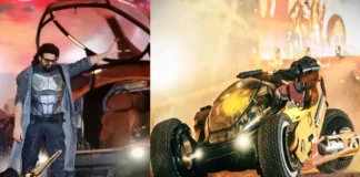 When Will Fans Take Selfies With Prabhas' Bujji Car,When Will Fans Take Selfies,Take Selfies With Prabhas,Take Selfies With Prabhas Bujji Car, Bujji Car, Prabhas, Kalki 2898 Ad, Naga Ashwin, Naga Chaitanya,Bollywood,Anand Mahindra,Prabhas Fans Go Crazy,Kalki 2898 Ad Event,Prabhas Introduces Bujji,Mango News,Mango News Telugu,