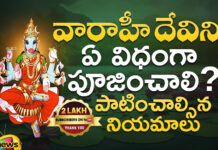 How Should Householders Worship Goddess Varahi?, Worship Goddess Varahi, Householders Worship, Varahi Pooja, Varahi Navaratri, Latest Devotional Videos, Srivani Gorantla, Srivani Gorantlas Devotional Surge, Varahi Navaratri Pooja, Srivani Gorantlas Devotional, Navaratri Pooja Vidhanam, Devtional, Bakthi Songs, Mango News, Mango News Telugu