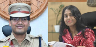 Husband And Wife As Eluru JC And SP, Eluru JC And SP, Eluru JC, Eluru SP, Eluru Collector, Government, Eluru District Joint Collector P. Dhatri Reddy, Eluru District SP Kommi Pratap Siva Kishore, Eluru News Updates, Eluru Political News, Andhra Pradesh, AP Live Updates, AP Politics, Political News, Mango News, Mango News Telugu