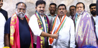 BRS MLA Goodem Mahipal Reddy joined Congress,Goodem Mahipal Reddy joined Congress,BRS MLA joined Congress,BRS MLA, BRS MLA Goodem Mahipal Reddy,Congress, Revanth Reddy,KCR,Telangana,Live Updates,Politics,Political News, Mango News, Mango News Telugu