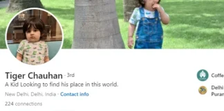 Linkedin Profile In The Name Of A Two Year Old Boy, Linkedin Profile, Two Year Old Kid Linkedin, Delhi Entrepreneur Creates Two Year Old Boy Linkedin, Father Creates Two Year Old Boy Linkedin, Latest Linkedin News, Linkedin Updates, Linkedin Jobs, Job Portals, Linkedin, Linkedin Profile For 2 Year Old Son, Network Is Wealth, Two Year Old Boy, Delhi Entrepreneur, National News, International News, Mango News, Mango News Telugu